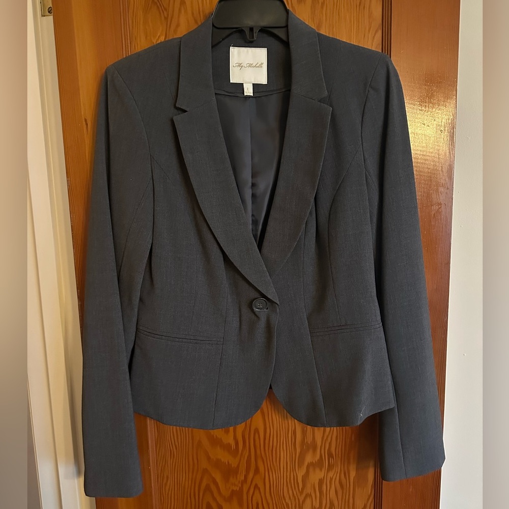 My Michelle - Grey Women’s Suit Jacket / Blazer - Large